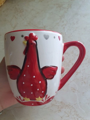 Mug with rooster like new