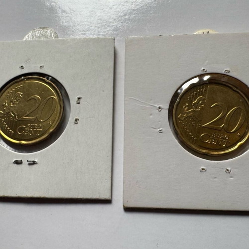 20 Cent Coins 2020 Uncirculated, Like New, Set of 2