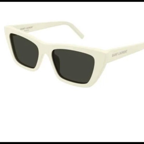 Saint Laurent YSL SL276-056 mica sunglasses, off white