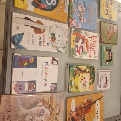 Large pack of children's books and music CDs with stories, songs, poems