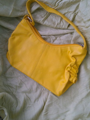 Yellow bag used