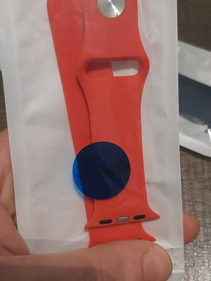 Λουράκια για Apple Watches καινούργια, 2 τεμάχια, κόκκινο και σκούρο μπλε