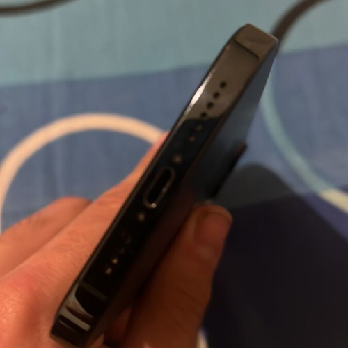 iPhone 12 Pro Max 256GB blue like new with two cases and charging cable