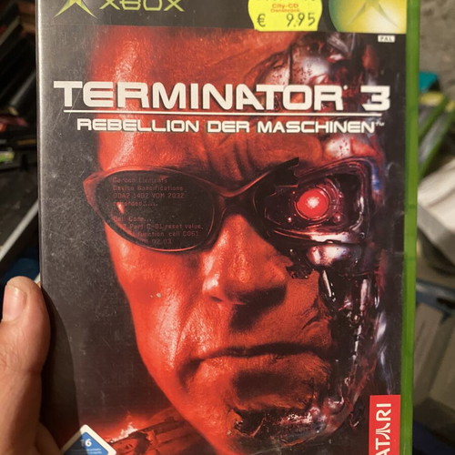 Terminator 3 Xbox game