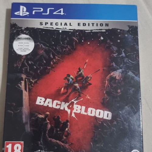 Back 4 Blood PS4 Special Edition like new