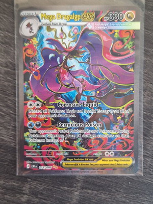 Mega Dragalge EX SIR card like new