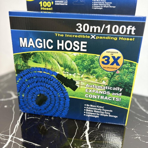 Expandable Garden Hose 30m with Spray Gun new