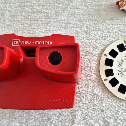 View Master red vintage toy used condition