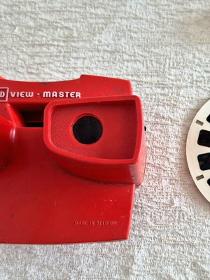 View Master κόκκινο vintage παιχνίδι μεταχειρισμένο