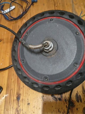 Electric scooter wheel set with 250w 500w motor used