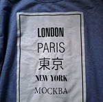 Pull & Bear women's sweatshirt like new, blue, size M
