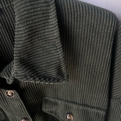 Olive corduroy dress-jacket like new, size M/L