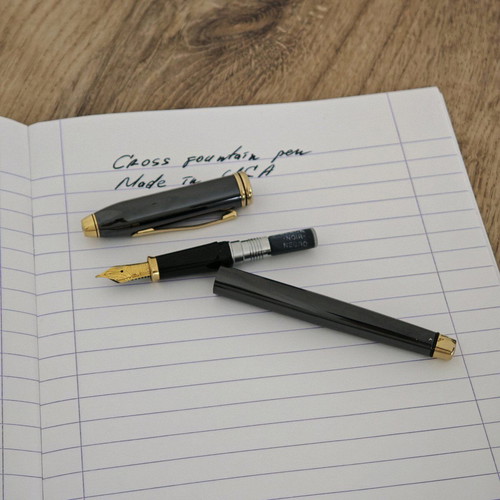 Cross fountain pen used, made in USA