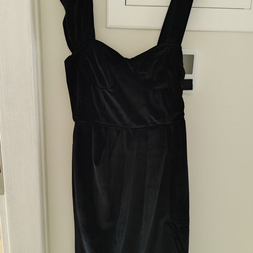 Velvet dress new black size S by five p.m.