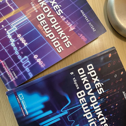 Economics Textbooks for Grade 12 Like New, Two Volumes