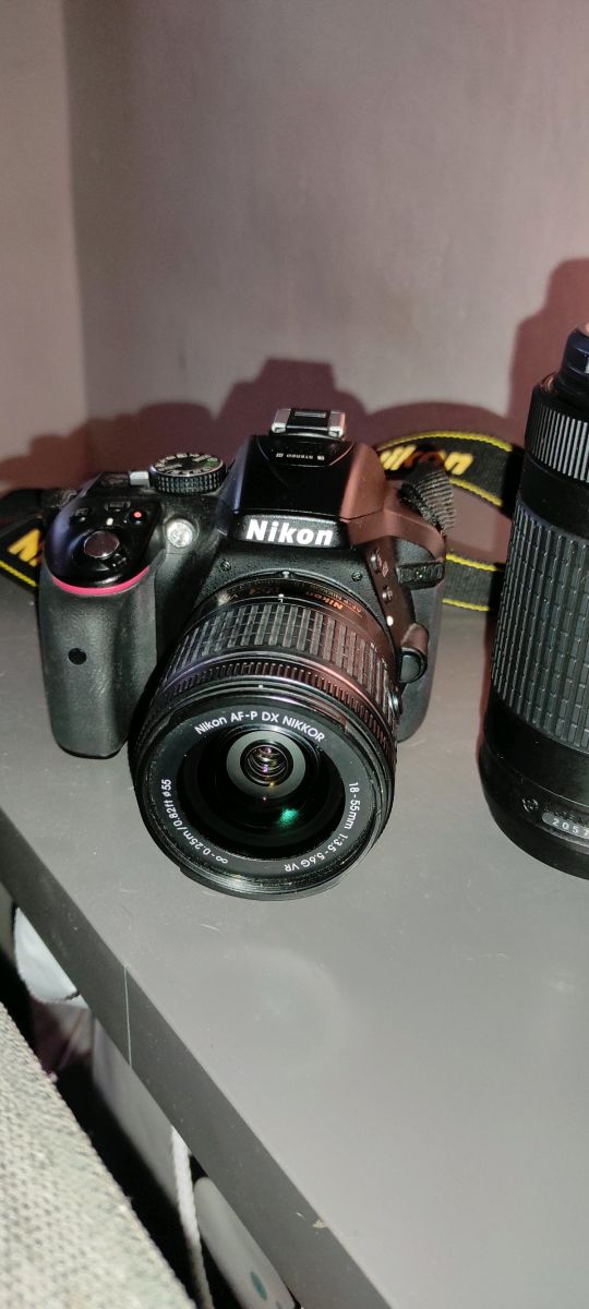 NIKON D3500 KIT AF-P 18-55VR + AF-P70-300 VR - € 450,00 - Vendora