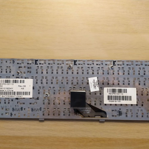 HP Compaq Presario CQ61 keyboard used with Greek characters