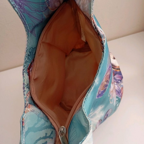 Nidodileda women's beach bag neseser new turquoise