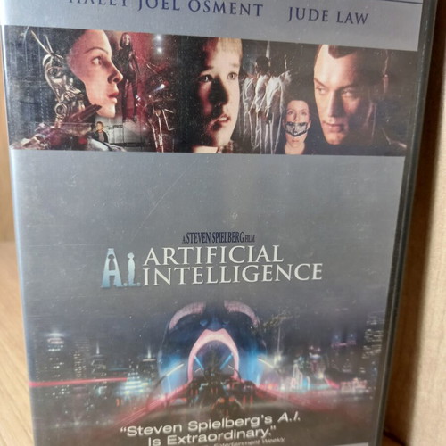 A.I. Artificial Intelligence DVD like new with English subtitles