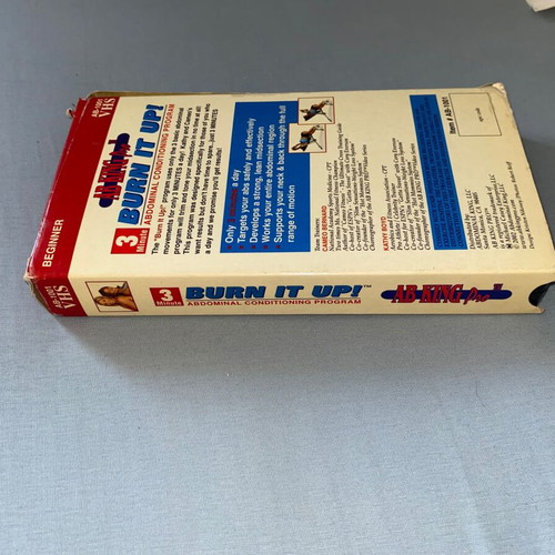 Ab King Pro VHS rare fitness program videocassette