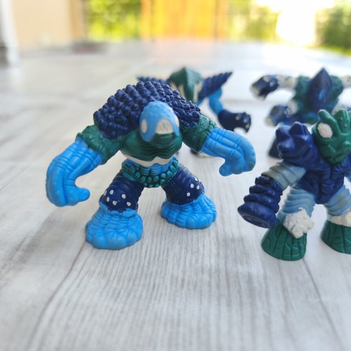Gormiti figures used, pack of 5, very good condition