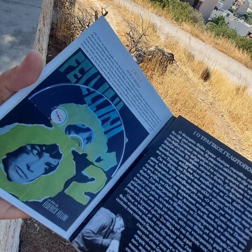Fellini DVD box set with 3 movies, like new, social genre, subtitles