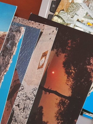 Postcards like new, pack of 25 from Rhodes, Thira, Leonidio