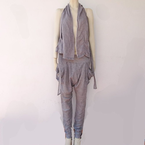 A.L.E. Attrativo set used, 100% cotton vest and pants
