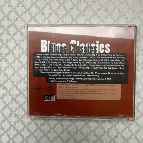 Blues Classics CD