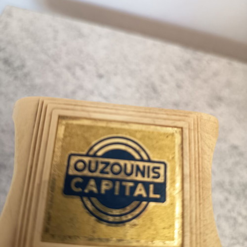 Ouzounis Capital collectible full bottle, 17 cm height