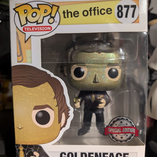 Goldenface 877 Special Edition Funko Pop vinyl figure like new