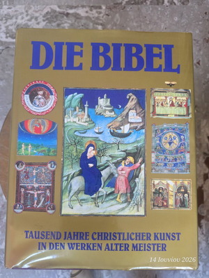 Βιβλίο Die Bibel σαν καινούργιο, στα γερμανικά, 1200 σελίδες
