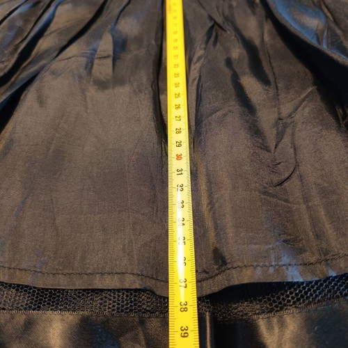 Miss Selfridge Mini Skirt Size M Black Like New
