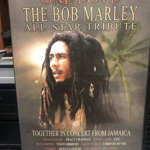One Love The Bob Marley All-Star Tribute DVD used, reggae