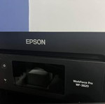 Epson WorkForce Pro WF-3820 printer used, multifunction with touchscreen