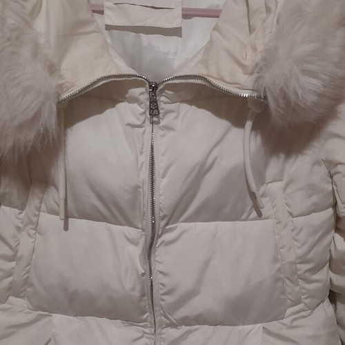 A-Style jacket like new, white and beige, size M