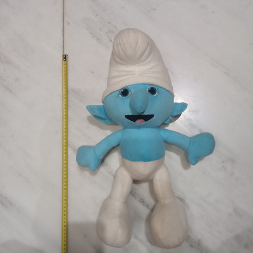 Set of 4 Large Smurfs Plush Toys 50 cm