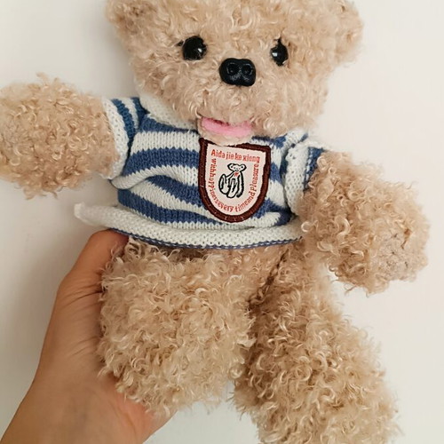 Knitted Puppy New Handmade Soft Plush Toy