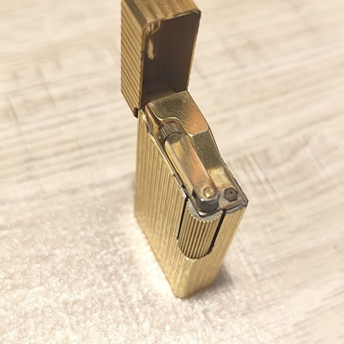 Vintage classic Flaminaire lighter like new with gold-plated body