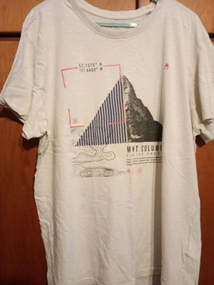 Unisex white t-shirt XL like new, 100% cotton