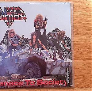 LIZZY BORDEN - Menace To Society (LP, 1986, Enigma, US) ΣΦΡΑΓΙΣΜΕΝΟ!!!
