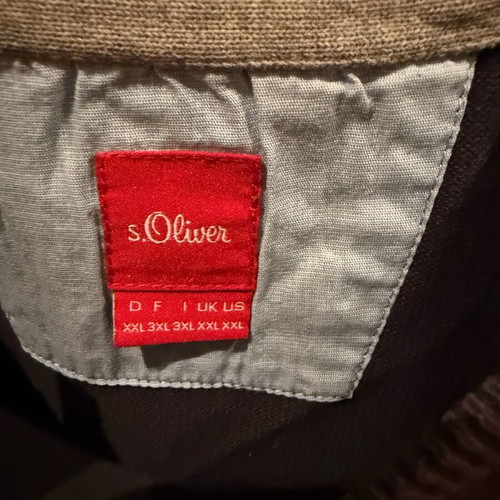 s’Oliver pullover 3XL black like new