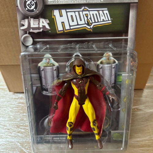 DC Direct JLA Hourman action figure new, sealed, vintage 2000