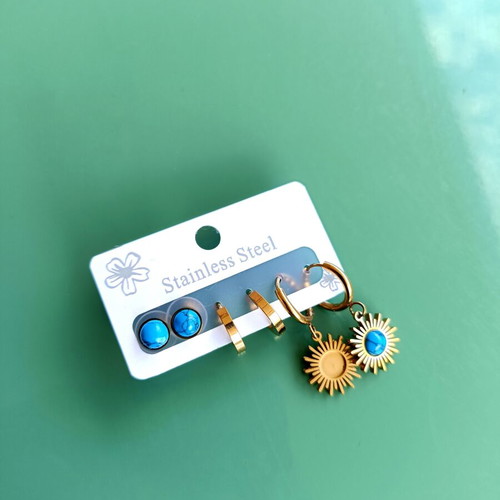 Earring set new stainless steel