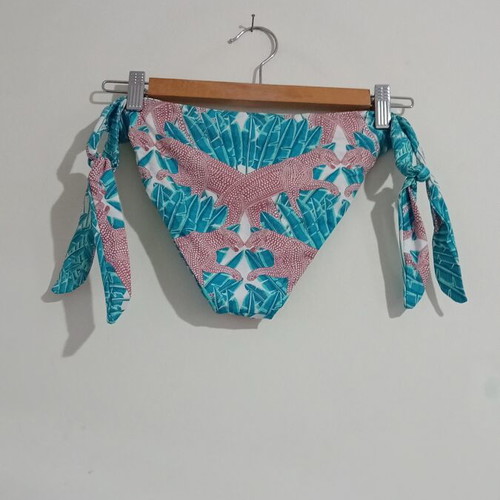 Paolita bikini set like new with tropical leopard print