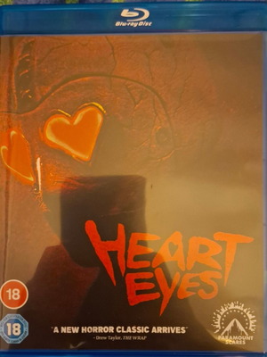 Heart Eyes Blu-ray movie, horror genre, English subtitles