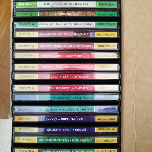 Dimitris Mitropoulos CD pack of 50 like new