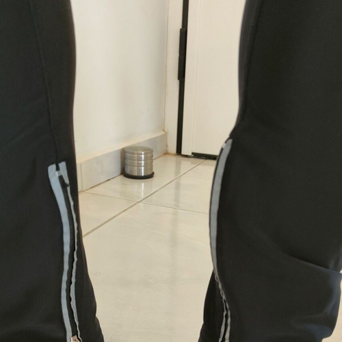 Columbia Highroad XXL cycling tights used, black with white details
