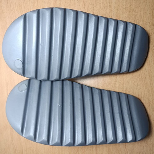 Ocean Addicts unisex slides, grey