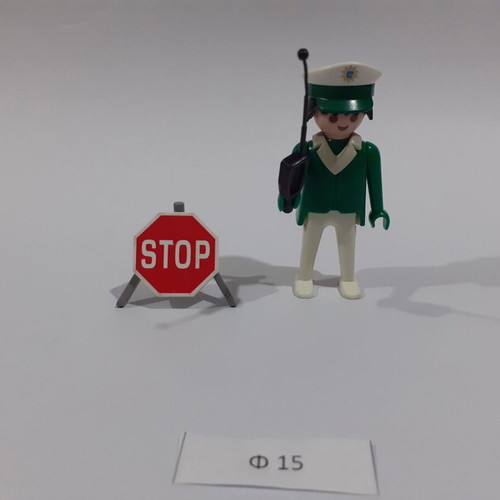 Playmobil Police Officer Figure vintage like new
